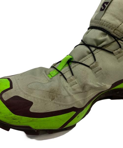 SALOMON（サロモン）SALOMON (サロモン) スニーカー ブラック×グリーン サイズ:28.5の古着・服飾アイテム