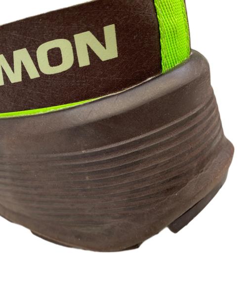 SALOMON（サロモン）SALOMON (サロモン) スニーカー ブラック×グリーン サイズ:28.5の古着・服飾アイテム