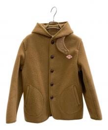 DANTON（ダントン）の古着「フーデッドジャケット」｜ブラウン