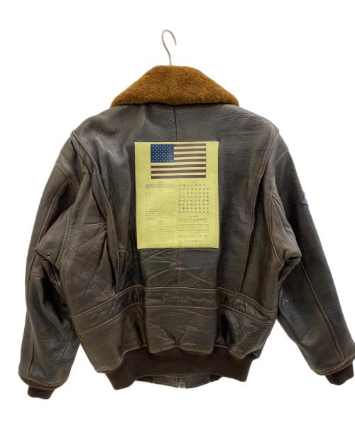 AVIREX（アヴィレックス）AVIREX (アヴィレックス) Ｇ-1フライトジャケット ブラウン サイズ:Lの古着・服飾アイテム