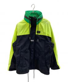 DIESEL（ディーゼル）の古着「ナイロンジャケット」｜イエロー×ブラック