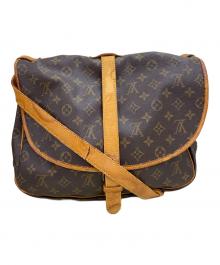 LOUIS VUITTON（ルイ ヴィトン）の古着「ソミュール35」｜ブラウン