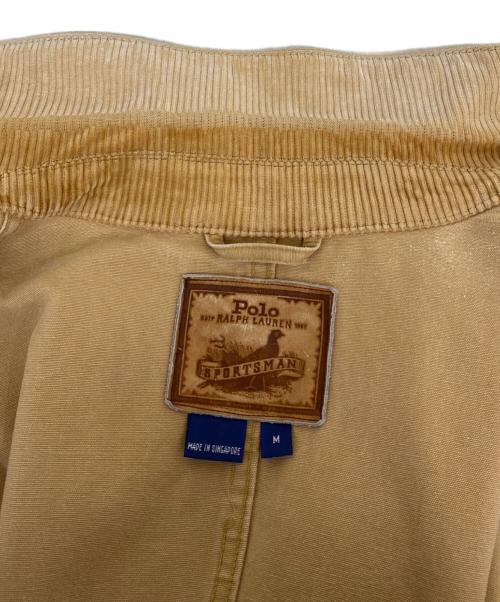 POLO RALPH LAUREN（ポロ・ラルフローレン）POLO RALPH LAUREN (ポロ・ラルフローレン) sportsman（97年登場ライン） ベージュ サイズ:Mの古着・服飾アイテム