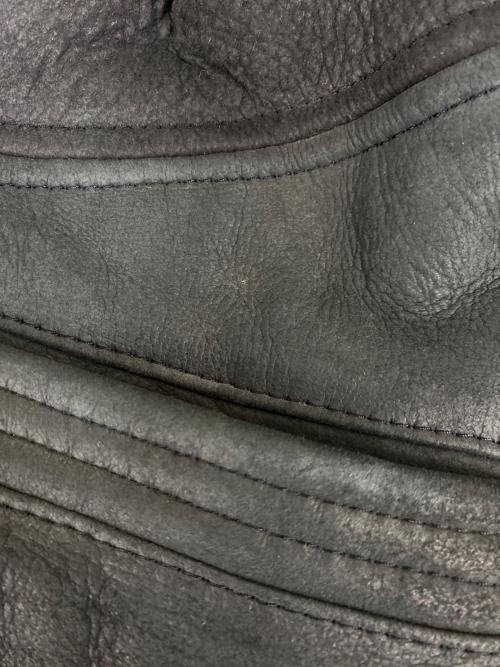 TEODEM（テオデム）TEODEM (テオデム) ムートンコート グリーン×ブラック サイズ:XLの古着・服飾アイテム