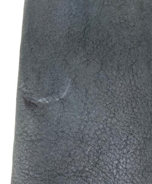 TEODEM（テオデム）TEODEM (テオデム) ムートンコート グリーン×ブラック サイズ:XLの古着・服飾アイテム