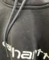 中古・古着 CarHartt (カーハート) プルオーバーパーカー ブラック サイズ:XL：6000円