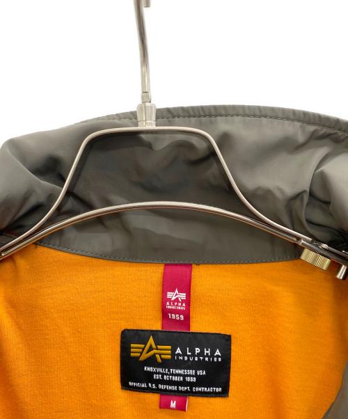 ALPHA（アルファ）ALPHA (アルファ) コーチジャケット グレー サイズ:Ｍの古着・服飾アイテム