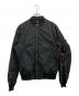 ALPHA（アルファ）の古着「	BONDING L-2B フライトジャケット」｜ブラック