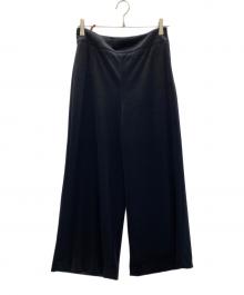 AMACA（アマカ）の古着「ベロアパンツ」｜ブラック