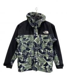 THE NORTH FACE（ザ ノース フェイス）の古着「ノベルティマウンテンライトジャケット」｜ブラック×カーキ