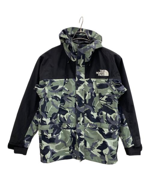 THE NORTH FACE（ザ ノース フェイス）THE NORTH FACE (ザ ノース フェイス) ノベルティマウンテンライトジャケット ブラック×カーキ サイズ:Mの古着・服飾アイテム