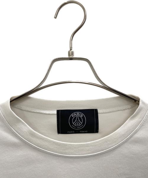 Paris Saint-Germain（パリサンジェルマン）Paris Saint-Germain (パリサンジェルマン) 半袖カットソー ホワイト サイズ:Sの古着・服飾アイテム