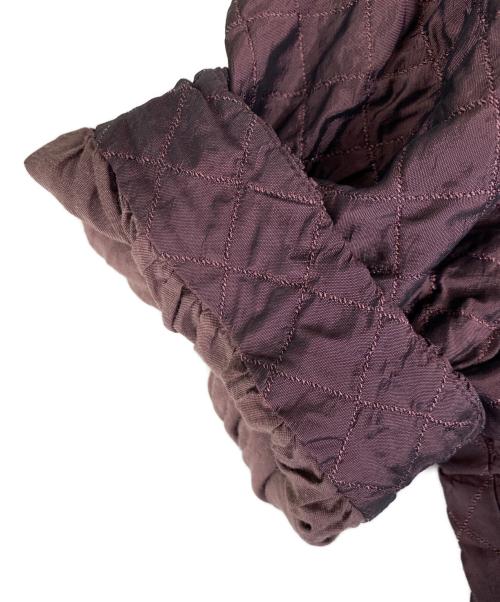 6(ROKU) BEAUTY&YOUTH（ロク ビューティーアンドユース）6(ROKU) BEAUTY&YOUTH (ロク ビューティーアンドユース) QUILTED JACQUARD PULLOVER ボルドー サイズ:不明の古着・服飾アイテム
