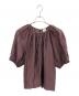 6(ROKU) BEAUTY&YOUTH（ロク ビューティーアンドユース）の古着「QUILTED JACQUARD PULLOVER」｜ボルドー