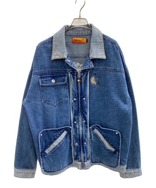 Left Alone（レフトアローン）Left Alone (レフトアローン) デニムジャケット インディゴ サイズ:ＸＬの古着・服飾アイテム