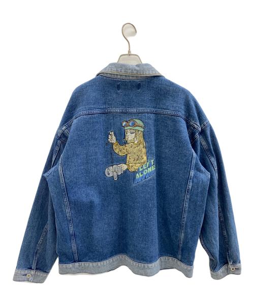 Left Alone（レフトアローン）Left Alone (レフトアローン) デニムジャケット インディゴ サイズ:ＸＬの古着・服飾アイテム