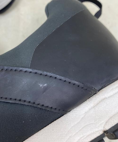 PRADA（プラダ）PRADA (プラダ) ネオプレントレーナーシューズ グレー×ブラック サイズ:8.5の古着・服飾アイテム