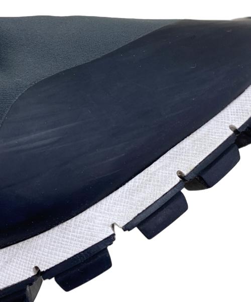 PRADA（プラダ）PRADA (プラダ) ネオプレントレーナーシューズ グレー×ブラック サイズ:8.5の古着・服飾アイテム