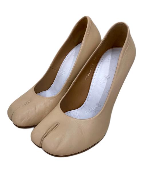 Maison Margiela（メゾンマルジェラ）Maison Margiela (メゾンマルジェラ) TABI PUMPS ベージュ サイズ:38の古着・服飾アイテム