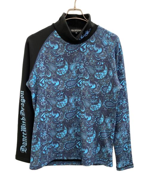 Dance with Dragon（ダンスウィズドラゴン）Dance with Dragon (ダンスウィズドラゴン) ゴルフウェア(トップス) ネイビー サイズ:3の古着・服飾アイテム