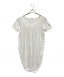 LIMI feu（リミフゥ）の古着「半袖ワンピース」｜ホワイト