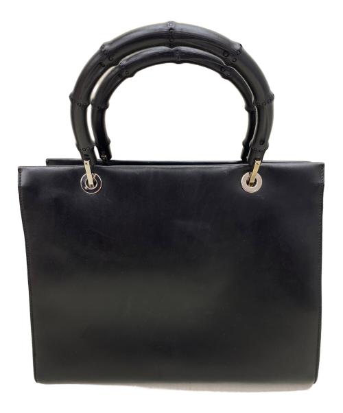GUCCI（グッチ）GUCCI (グッチ) ハンドバッグ ブラックの古着・服飾アイテム