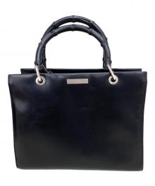 GUCCI（グッチ）の古着「ハンドバッグ」｜ブラック