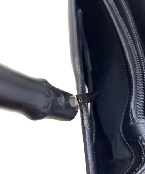 GUCCI（グッチ）GUCCI (グッチ) ハンドバッグ ブラックの古着・服飾アイテム