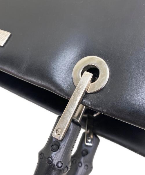 GUCCI（グッチ）GUCCI (グッチ) ハンドバッグ ブラックの古着・服飾アイテム