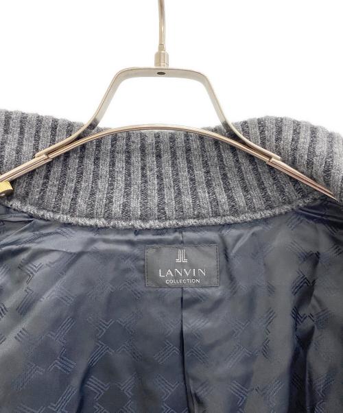 LANVIN COLLECTION（ランバンコレクション）LANVIN COLLECTION (ランバンコレクション) ニットカーディガン グレー サイズ:50の古着・服飾アイテム