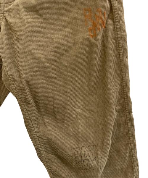 RHODOLIRION（ロドリリオン）Rhodolirion (ロドリリオン) PAY DAY (ペイデイ) Corduroy Work Pant ベージュ サイズ:Sの古着・服飾アイテム