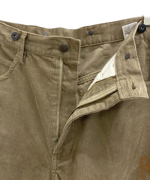 RHODOLIRION（ロドリリオン）Rhodolirion (ロドリリオン) PAY DAY (ペイデイ) Corduroy Work Pant ベージュ サイズ:Sの古着・服飾アイテム