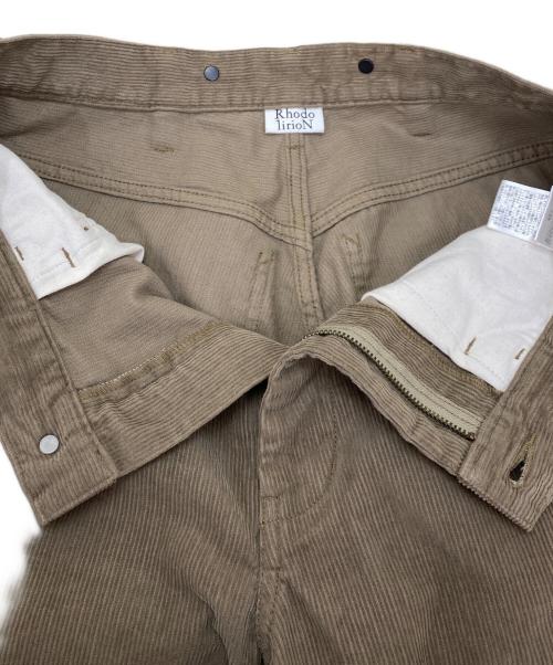 RHODOLIRION（ロドリリオン）Rhodolirion (ロドリリオン) PAY DAY (ペイデイ) Corduroy Work Pant ベージュ サイズ:Sの古着・服飾アイテム