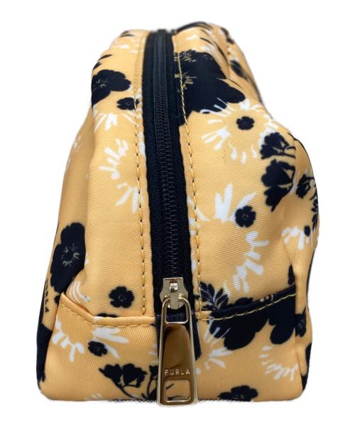 FURLA（フルラ）FURLA (フルラ) コスメポーチ イエローの古着・服飾アイテム