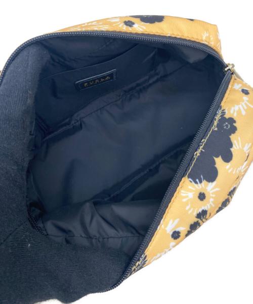 FURLA（フルラ）FURLA (フルラ) コスメポーチ イエローの古着・服飾アイテム
