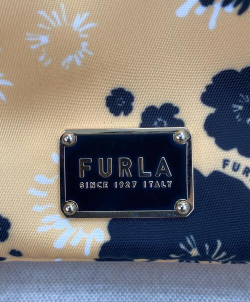 FURLA（フルラ）FURLA (フルラ) コスメポーチ イエローの古着・服飾アイテム