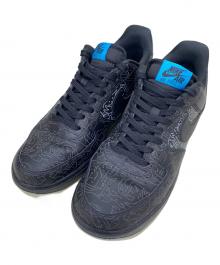 NIKE×SPACE PLAYERS（ナイキ×スペースプレイヤーズ）の古着「AIR FORCE1 COMPUTER CHIP" BLACK/BLACK-LIGHT」｜ブラック×スカイブルー