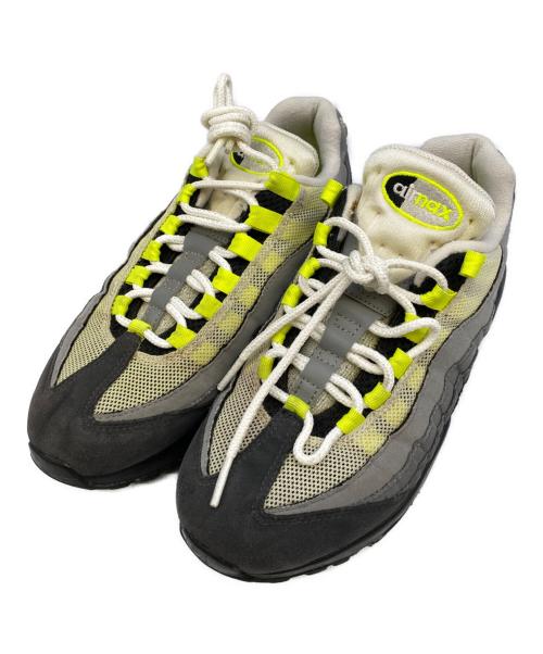 NIKE（ナイキ）NIKE (ナイキ) ローカットスニーカー グレー×イエロー サイズ:23.5の古着・服飾アイテム