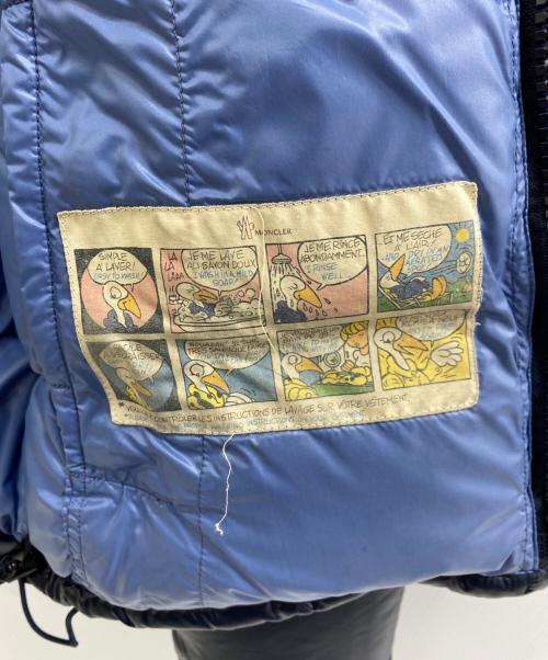 MONCLER（モンクレール）MONCLER (モンクレール) ダウンジャケット ネイビー サイズ:2の古着・服飾アイテム