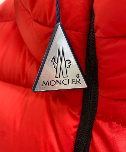 MONCLER（モンクレール）MONCLER (モンクレール) ダウンベスト レッド サイズ:3の古着・服飾アイテム