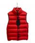 MONCLER（モンクレール）の古着「ダウンベスト」｜レッド