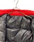 中古・古着 MONCLER (モンクレール) ダウンベスト レッド サイズ:3：75000円