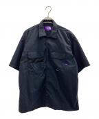 THE NORTHFACE PURPLELABELザ・ノースフェイス パープルレーベル）の古着「Lounge Field H/S Shirt」｜ブラック