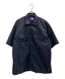 THE NORTHFACE PURPLELABEL（ザ・ノースフェイス パープルレーベル）の古着「Lounge Field H/S Shirt」｜ブラック