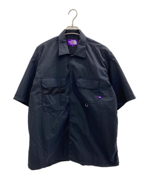 THE NORTHFACE PURPLELABEL（ザ・ノースフェイス パープルレーベル）THE NORTHFACE PURPLELABEL (ザ・ノースフェイス パープルレーベル) Lounge Field H/S Shirt ブラック サイズ:Lの古着・服飾アイテム