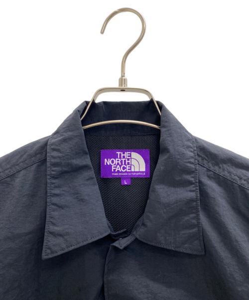 THE NORTHFACE PURPLELABEL（ザ・ノースフェイス パープルレーベル）THE NORTHFACE PURPLELABEL (ザ・ノースフェイス パープルレーベル) Lounge Field H/S Shirt ブラック サイズ:Lの古着・服飾アイテム