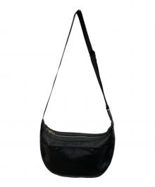 PORTER（ポーター）の古着「ダイニーマレザーショルダーバッグ」｜ブラック