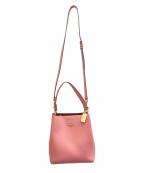 COACHコーチ）の古着「スモール タウン バケット バッグ」｜ピンク