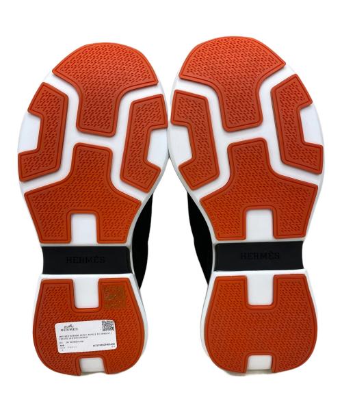 HERMES（エルメス）HERMES (エルメス) スニーカー ブラック サイズ:44の古着・服飾アイテム