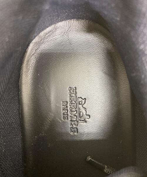 HERMES（エルメス）HERMES (エルメス) スニーカー ブラック サイズ:44の古着・服飾アイテム